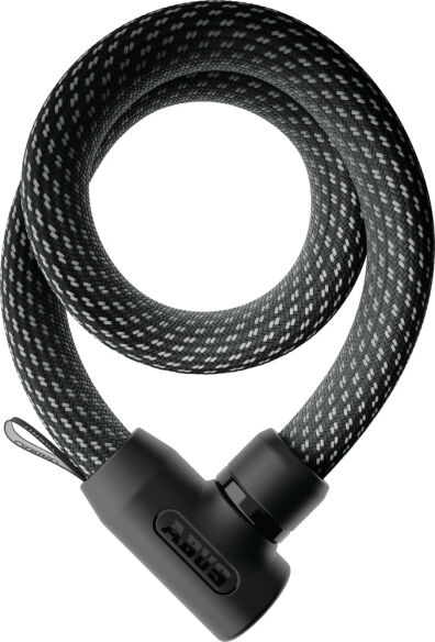 Abus Yarnit 4004K Seilschloß mit Kette 110 cm Schwarz
