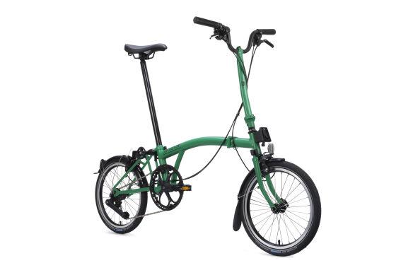 Brompton C Line 12-Gang Palm Green H-Lenker