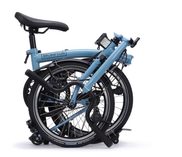 Brompton C Line 4-Gang Cloud Metallic S-Lenker