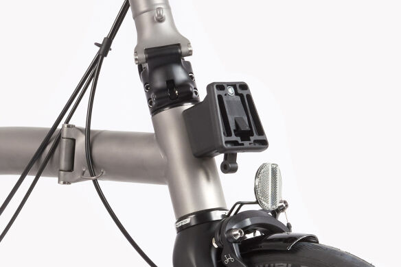 Brompton mit Trägerblock