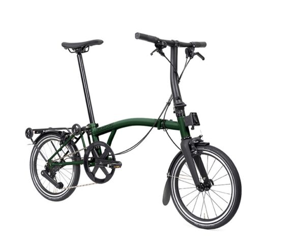 Brompton New P Line 12-Gang Racing Green S-Lenker