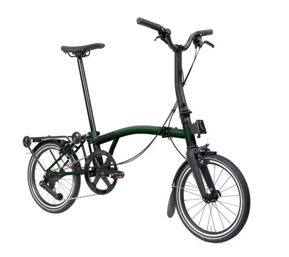 New P Line 4-Gang Racing Green M-Lenker
