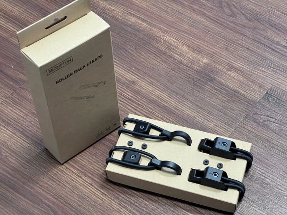 Brompton Advance Roller Rack Straps Gepäckträger Gummi