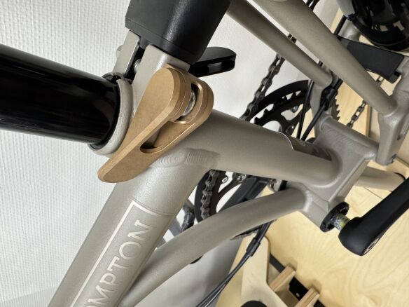 Brompton Schnellspanner Bronze Messing P Line G Line