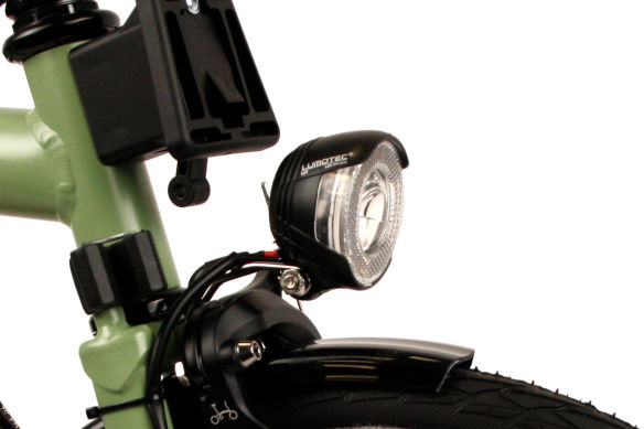 Brompton Nabendynamo Beleuchtung Aktion