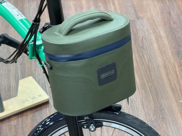 Brompton Zip Case Medium Olive Grün wasserdicht 3 Liter