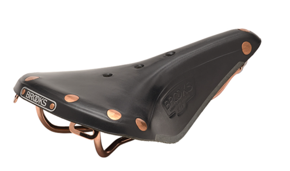 Brooks B17 Spezial schwarz Ledersattel handgenietet
