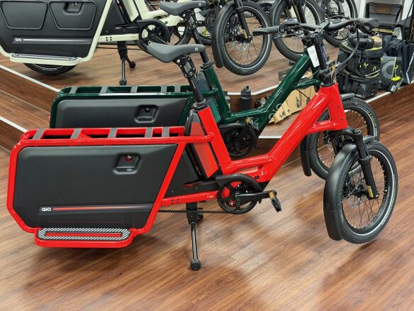 QiO Long CLAx mit Federgabel Imola Red - Glossy Finish