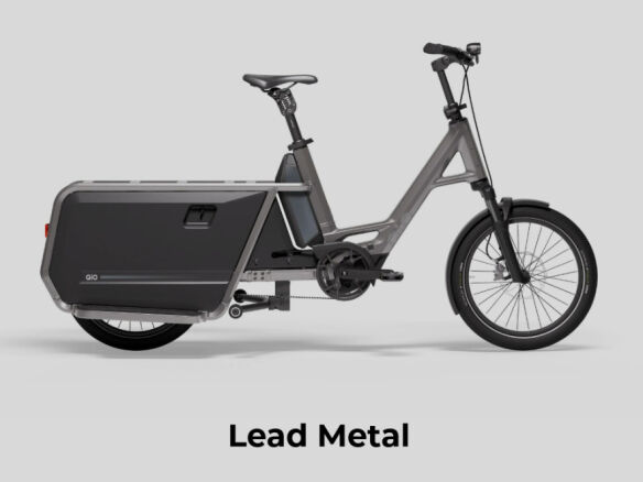 Long CLAx mit Federgabel Lead Metal - Glossy Finish