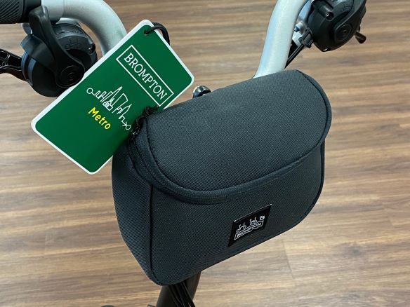 Brompton Metro Zip Pouch XB Lenkertasche Satteltasche 1 Liter