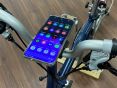 Brompton Quadlock Smartphone Handy Halter A/C/P(bis25) mit 3M Klebepad
