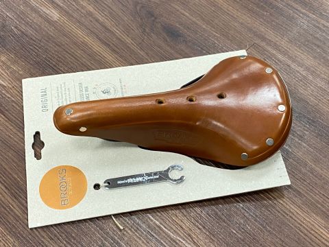 Brooks B17 Honey Braun Leder Sattel
