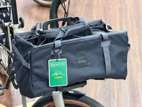 Brompton Electric Basket Large Einkaufskorb Schwarz
