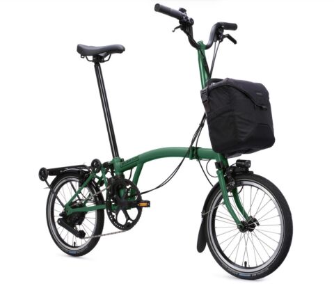 Brompton Electric C Line Racing Green H-Lenker