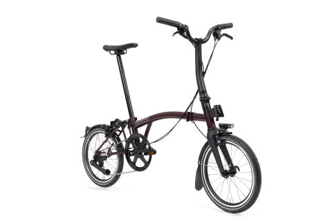 New P Line 4-Gang Red Plum Weinrot M-Lenker 