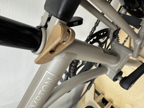 Brompton Schnellspanner Bronze Messing P Line G Line