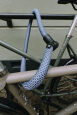 Abus Yarnit 4004K Seilschloß mit Kette 110 cm Schwarz
