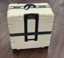 Brompton Foldon Case Koffer Hartschale mit 4 Rollen 16 Zoll beige