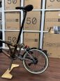 Brompton 50 Jahre Edition 12 Gang Tiefer Lenker Lacquer schwarze Anbauteile
