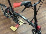 Brompton C Line 12-Gang Matt Black ROT gepimmt