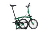 Brompton C Line 12-Gang Racing Green mittlerer Lenker