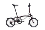 Brompton C Line 12-Gang Plum Red Weinrot M-Lenker
