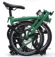 Brompton C Line 4-Gang Palm Green H-Lenker
