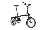 Brompton C Line 4-Gang Plum Red Weinrot M-Lenker