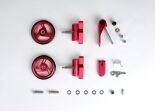 Brompton Color Touch Points Verschluß Set rot