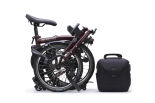Brompton Electric C Line (ab 13,8 kg) Plum Red M-Lenker