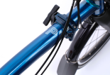 Brompton Electric P Line (ab 12,5 kg) Blau Pacific Lacquer H-Lenker