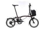 Brompton Electric P Line (ab 12,5 kg) Plum Red M-Lenker