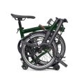 New P Line 4-Gang Racing Green M-Lenker