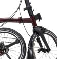 New P Line 4-Gang Red Plum Weinrot H-Lenker