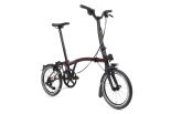 New P Line 4-Gang Red Plum Weinrot H-Lenker