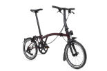 New P Line 4-Gang Red Plum Weinrot S-Lenker
