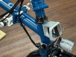 Brompton Original Trägerblock Aluminium Silber