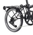 Brompton New P Line 12-Gang Matt Black H-Lenker