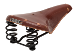 Brooks Flyer Spezial Leder Sattel mit Federung Braun