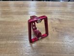 XXS Brompton Front Trägerblock Skeleton rot Aluminium