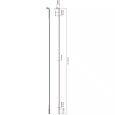 XXS QiO Speichen Set 4 Stk mit Nippel für QiO Kompakträder